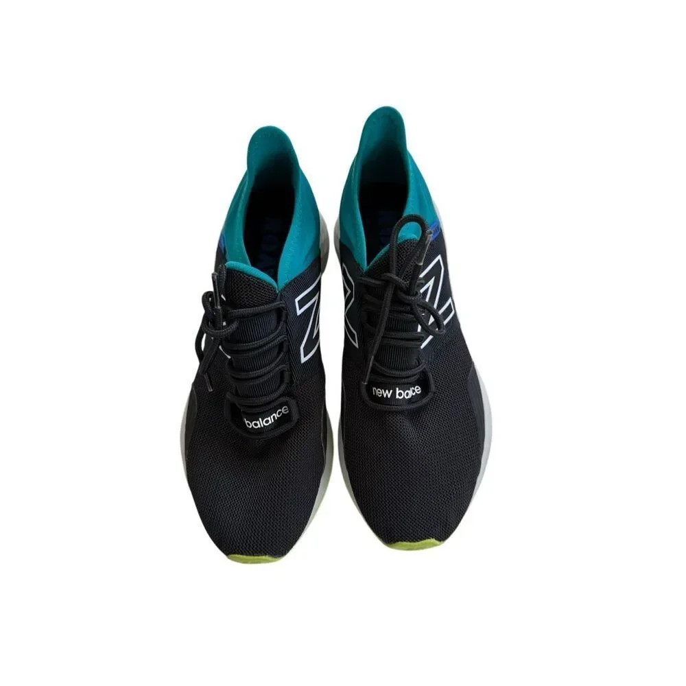 New Balance Mens Black Blue MR0AVCB Fresh Foam Roav Running Sneakers Size 9